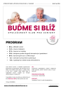 Buďme si blíž – společenský klub pro seniory