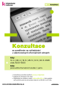 Konzultace se zaměřením na vyhledávání v elektronických informačních zdrojích