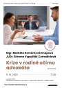 SEMINÁŘ | Krize v rodině očima advokáta