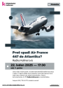 Radka Kellnerová – Proč spadl Air France 447 do Atlantiku?