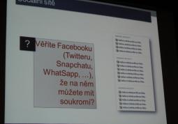 Fotogalerie Bezpečnost na sociální síti