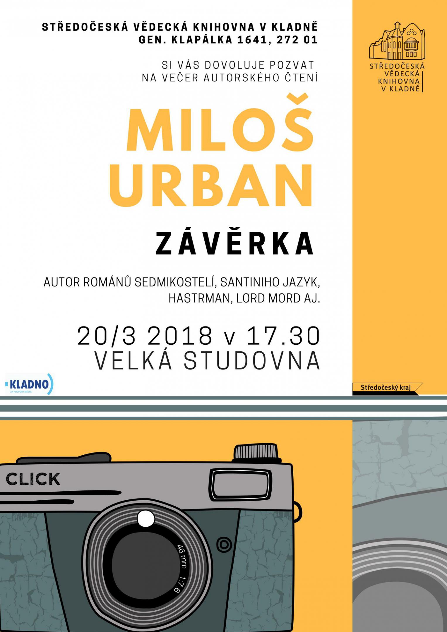 Fotogalerie Miloš Urban: Závěrka - portrét
