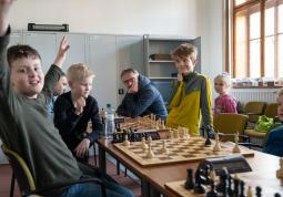 Fotogalerie Šachový klub - blok pro děti - galerie