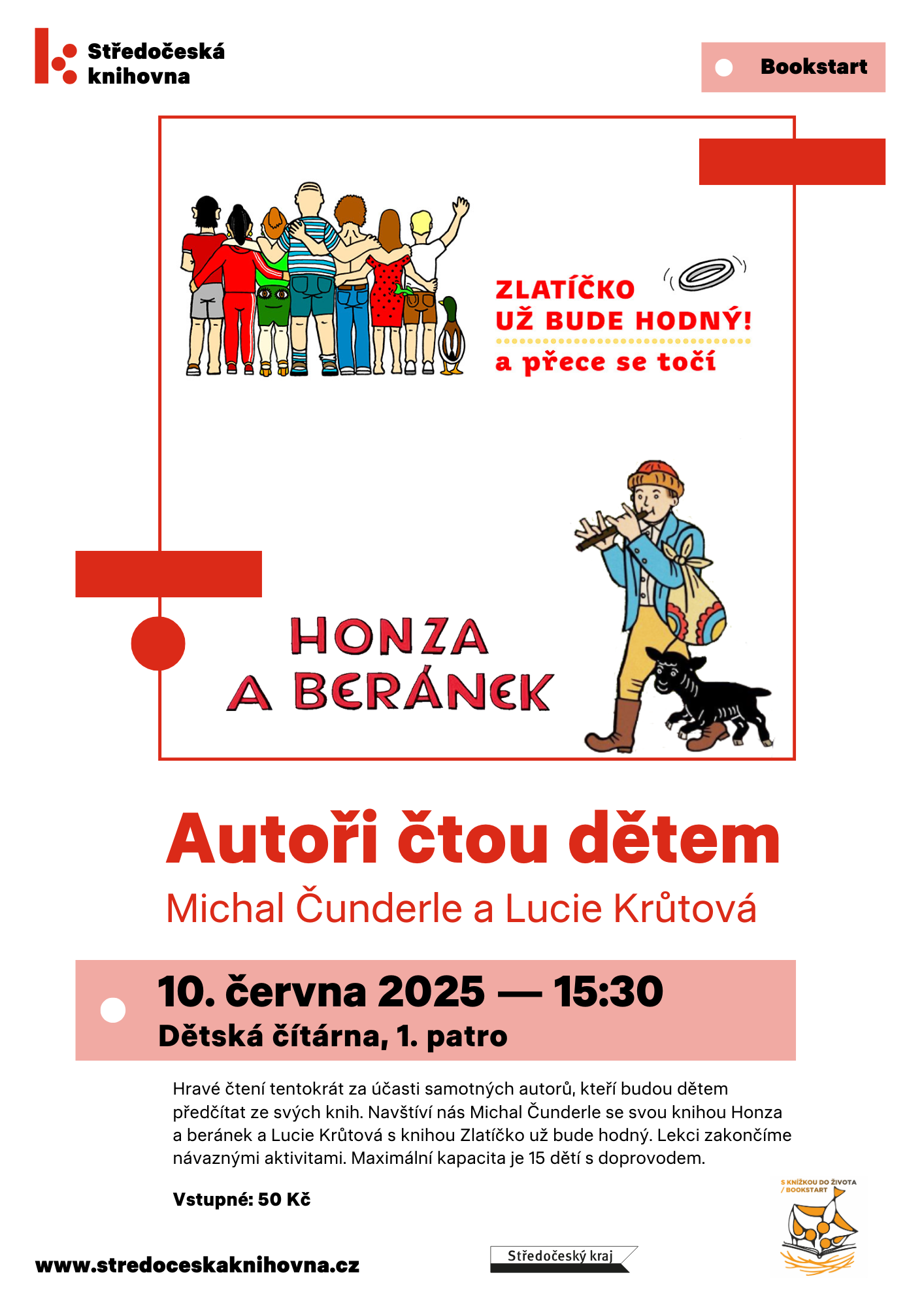 Fotogalerie Autoři čtou dětem