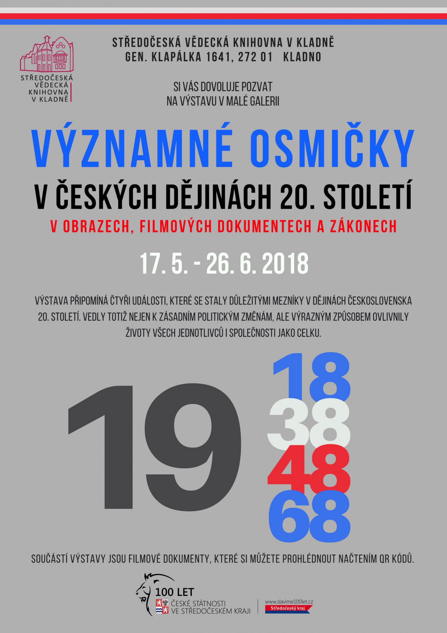 Fotogalerie Významné osmičky v českých dějinách 20. století