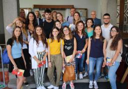 2018 - návštěva studentů zdravotnických oborů z regionu Marche, Itálie v SVK