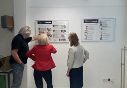 Fotogalerie 70 let časopisu Čtenář v Domě čtení v Praze