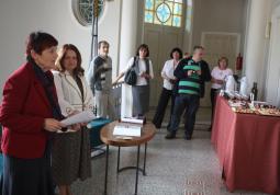 2011 – colleagues from Opole in Kladno, opening the exhibition Panoramas of Silesian Towns in the Minor Gallery of SVK