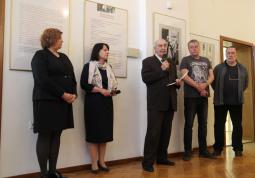 2018 – opening the exhibition on B. Hrabal in Opole