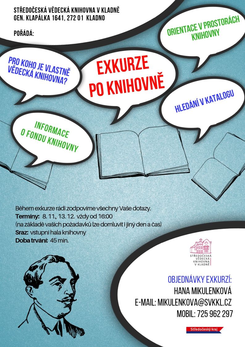 Fotogalerie Exkurze po knihovně - portrét