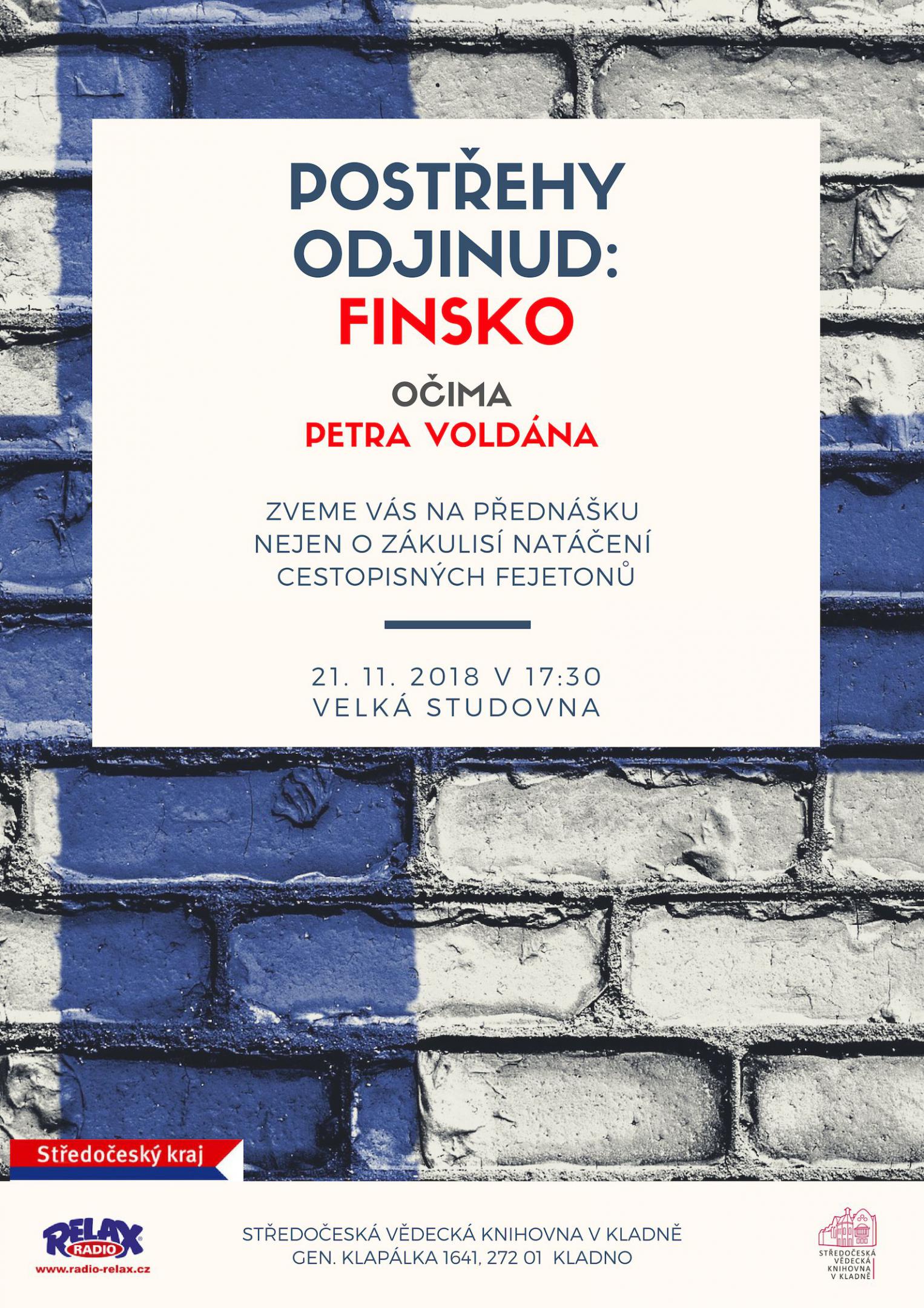 Fotogalerie Postřehy odjinud: Finsko očima Petra Voldána - portrét