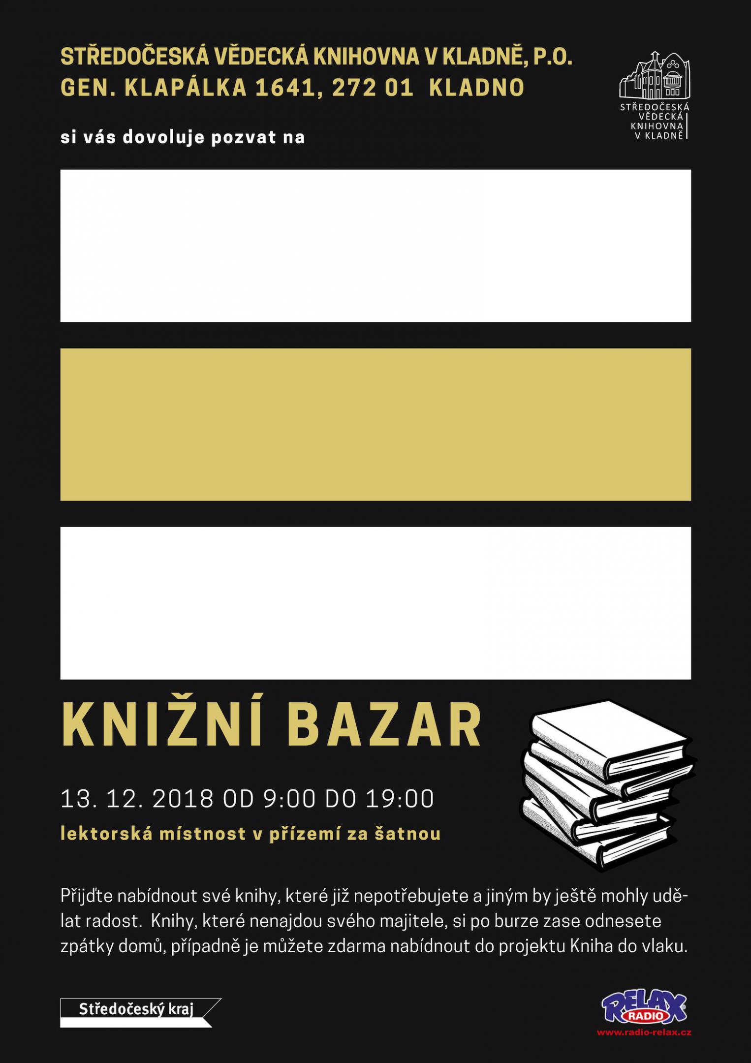 Fotogalerie Knižní bazar 2018 - portrét