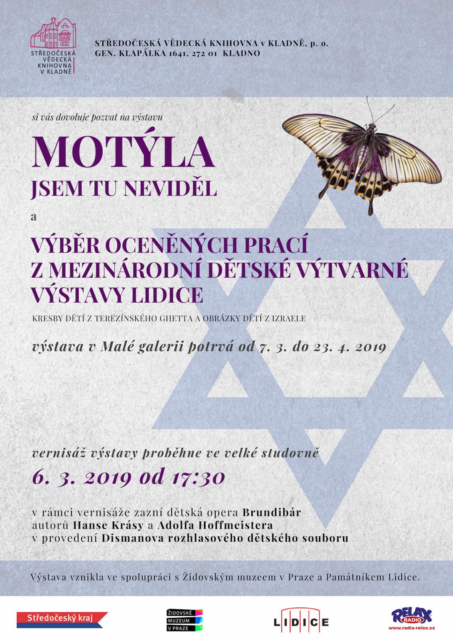 Fotogalerie Motýla jsem tu neviděl - portrét
