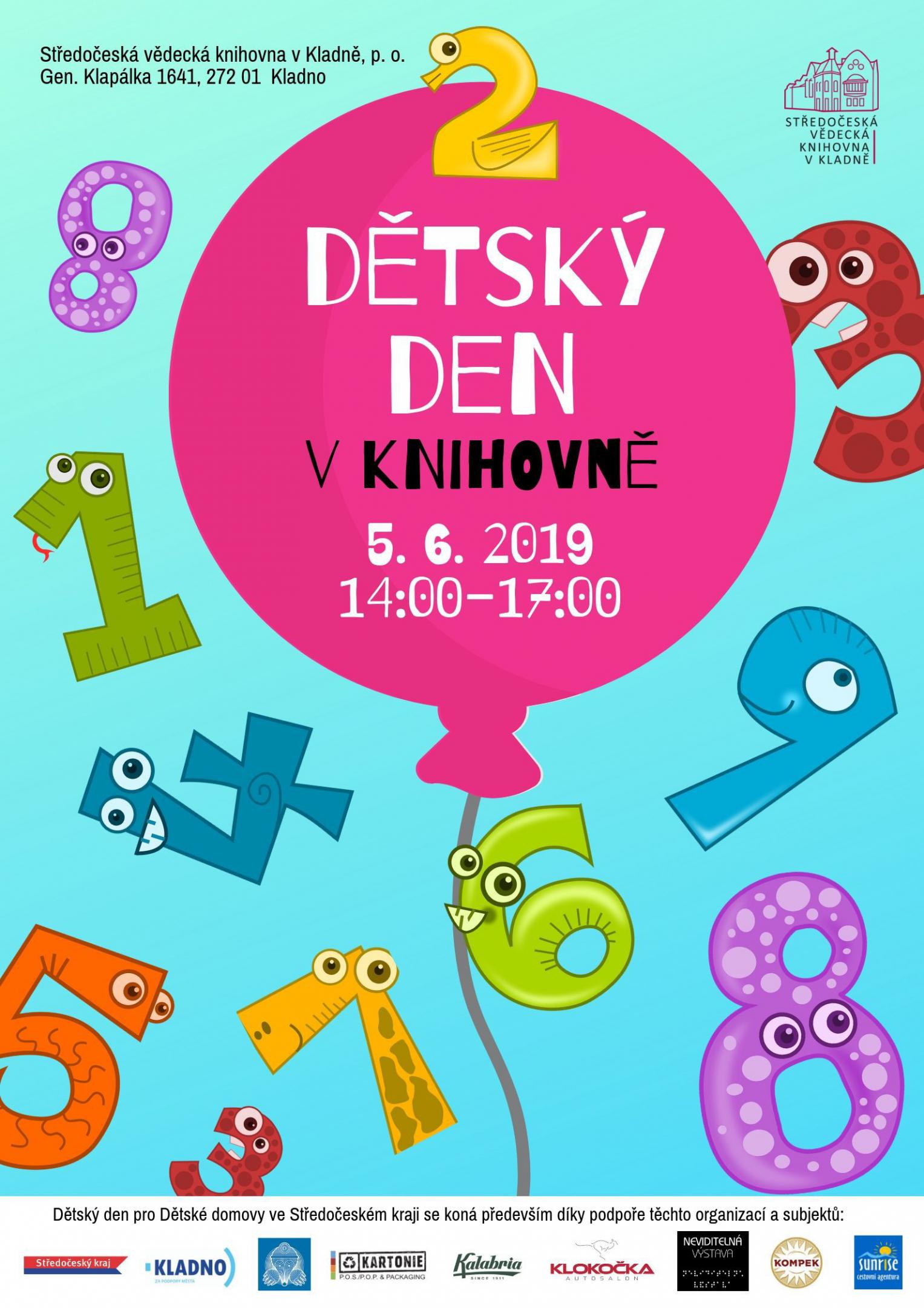 Fotogalerie Dětský den v knihovně 2019 - portrét