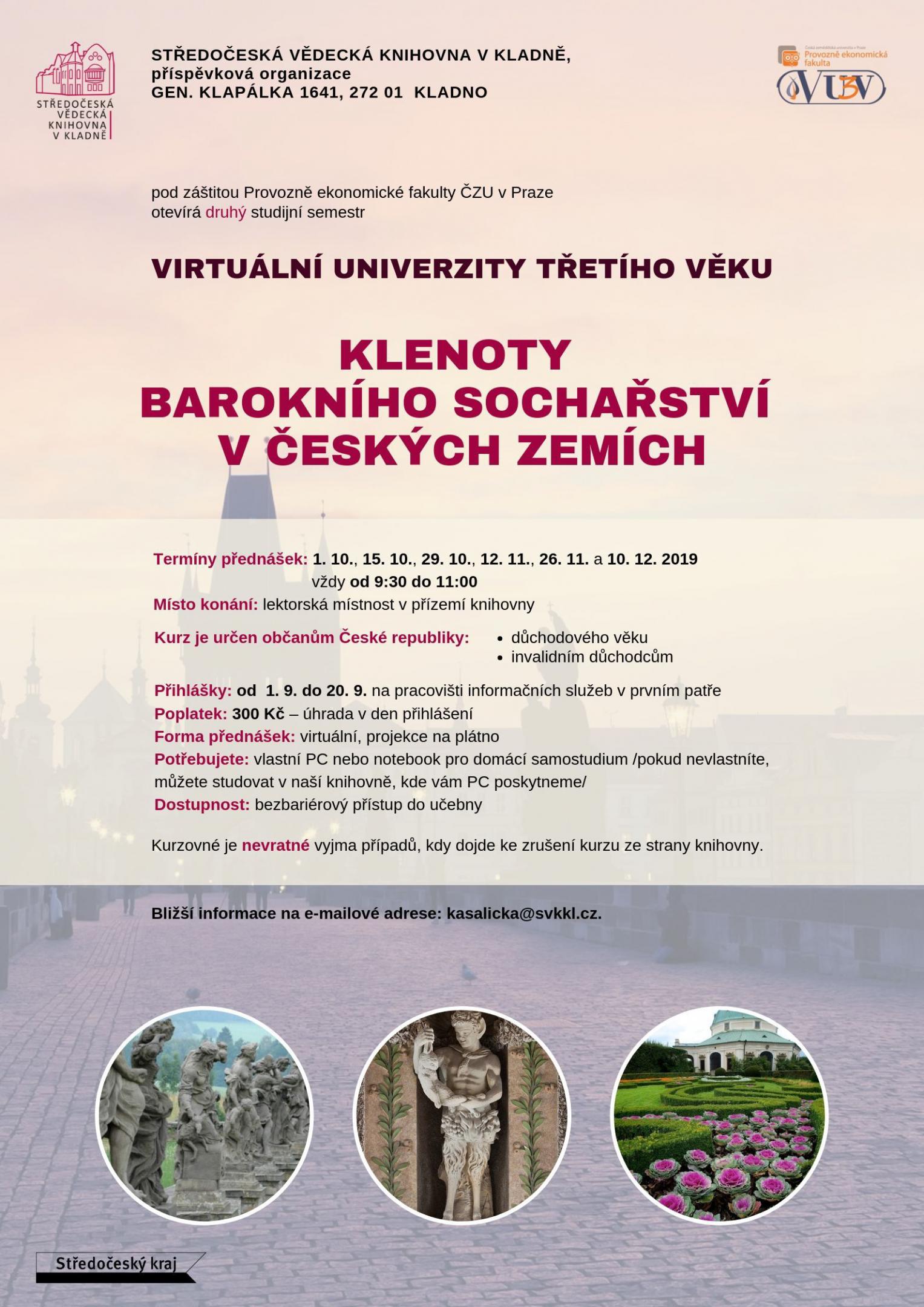 Fotogalerie Virtuální Univerzita 3. věku - Klenoty barokního sochařství v českých zemích - portrét