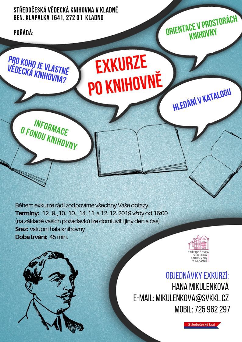 Fotogalerie Exkurze po knihovně - září až prosinec 2019