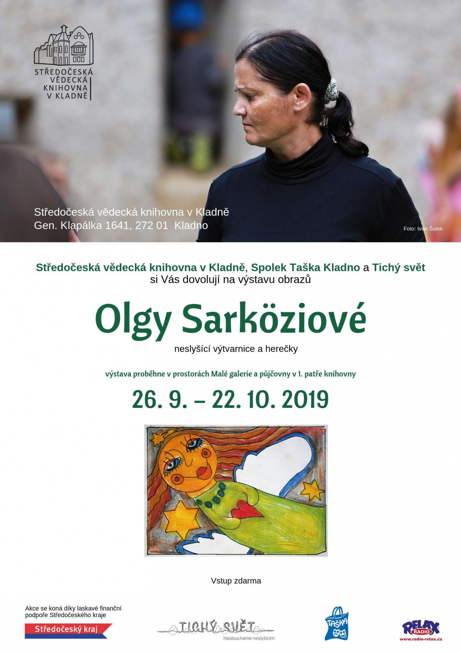 Fotogalerie Výstava Olgy Sarkoziové celá - portrét