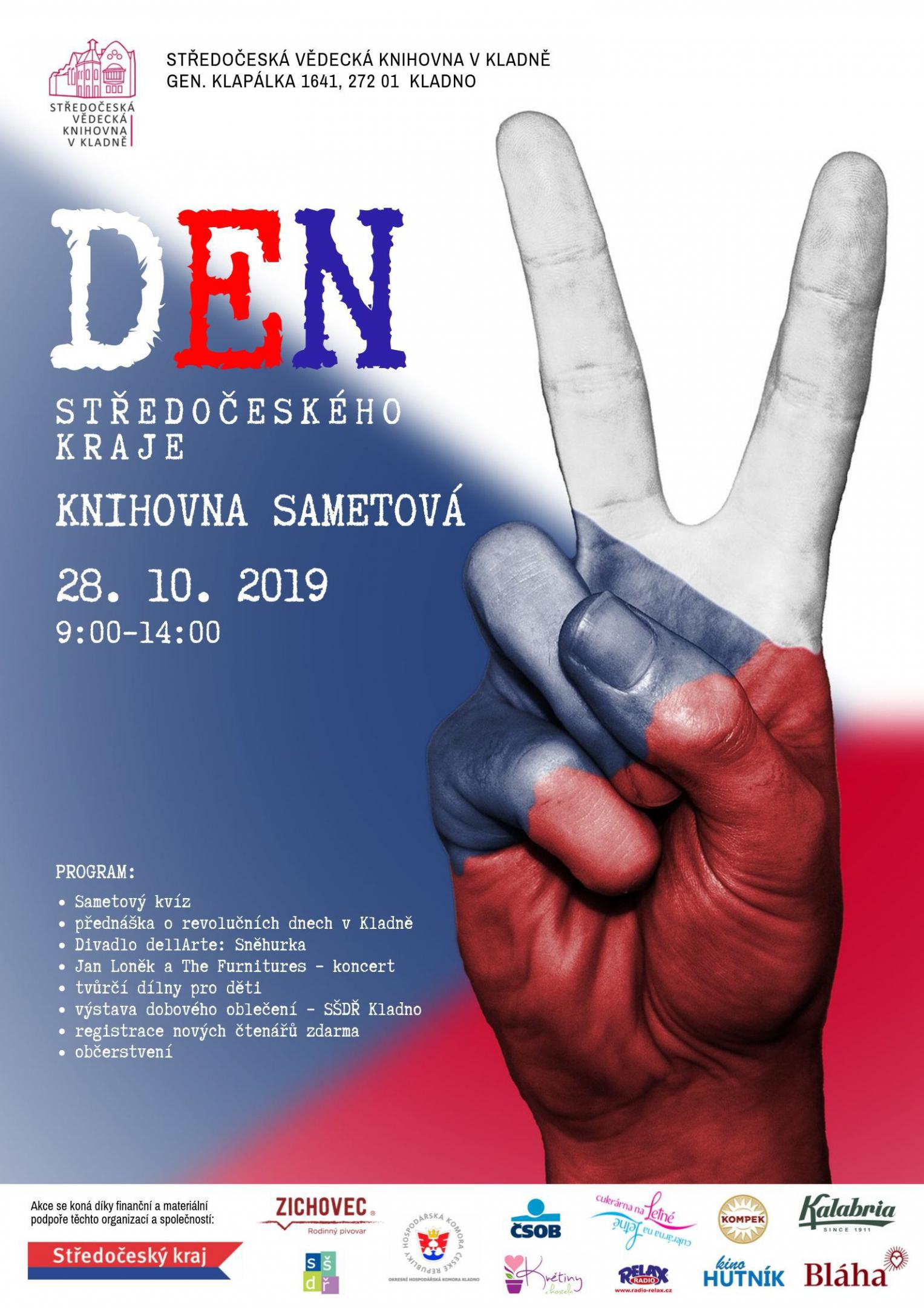 Fotogalerie Den Středočeského kraje – Knihovna sametová - portrét