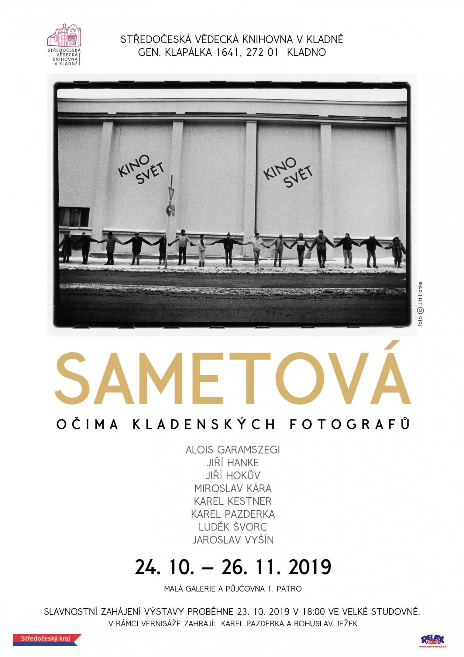 Fotogalerie Vernisáž výstavy SAMETOVÁ – očima kladenských fotografů - portrét