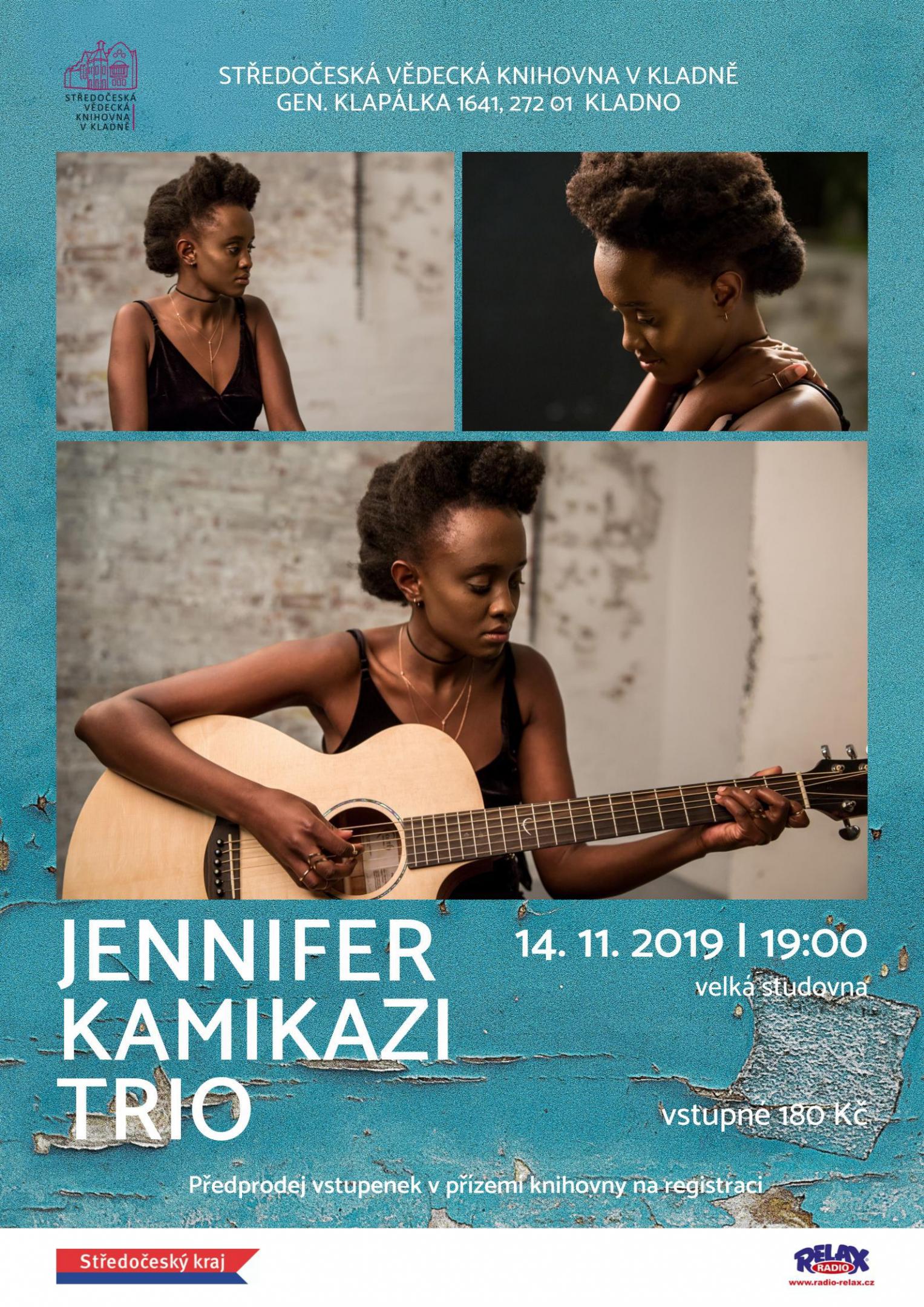 Fotogalerie Jennifer Kamikazi trio - portrét