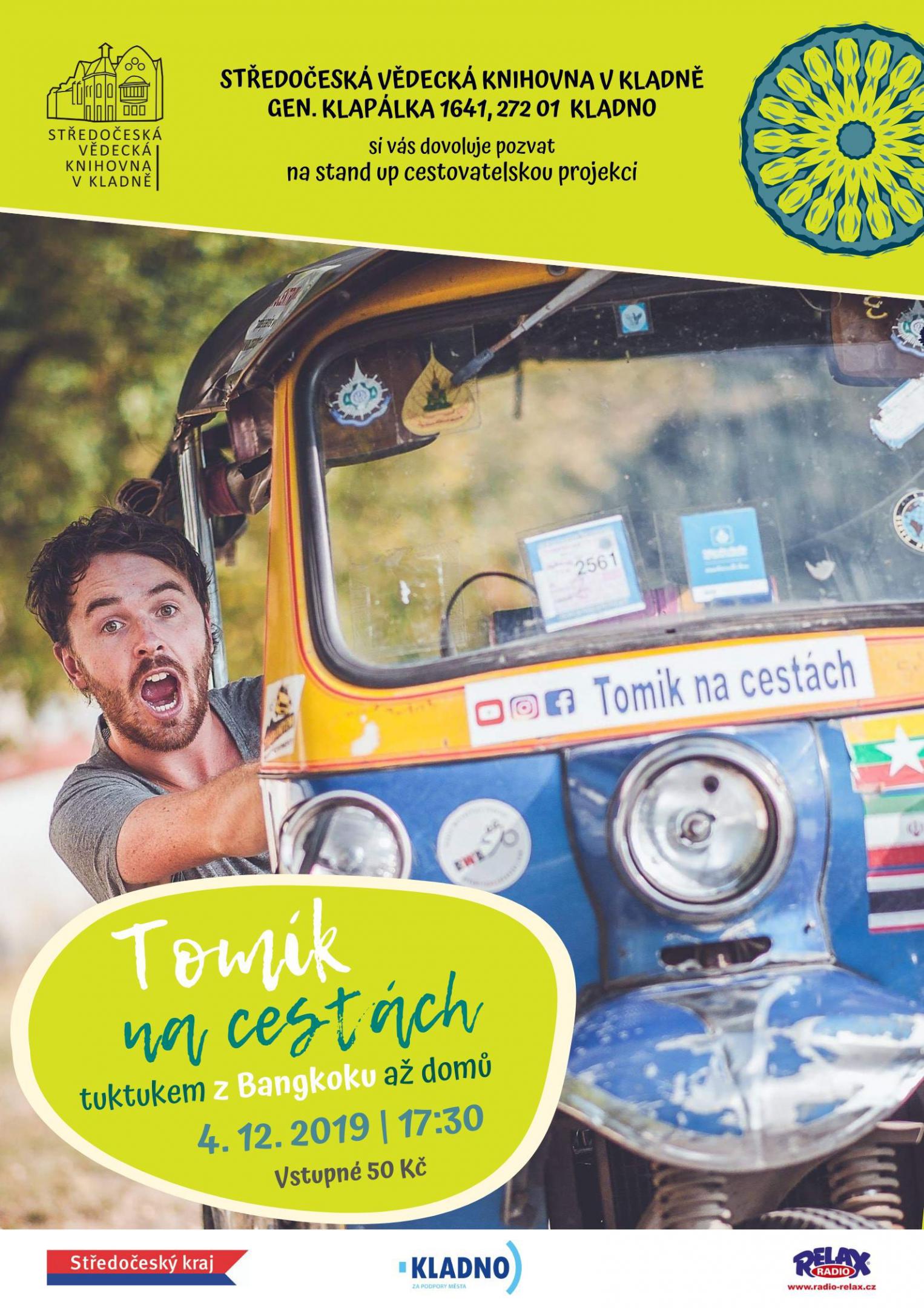 Fotogalerie Tomík na cestách – tuktukem z Bangkoku až domů - portrét