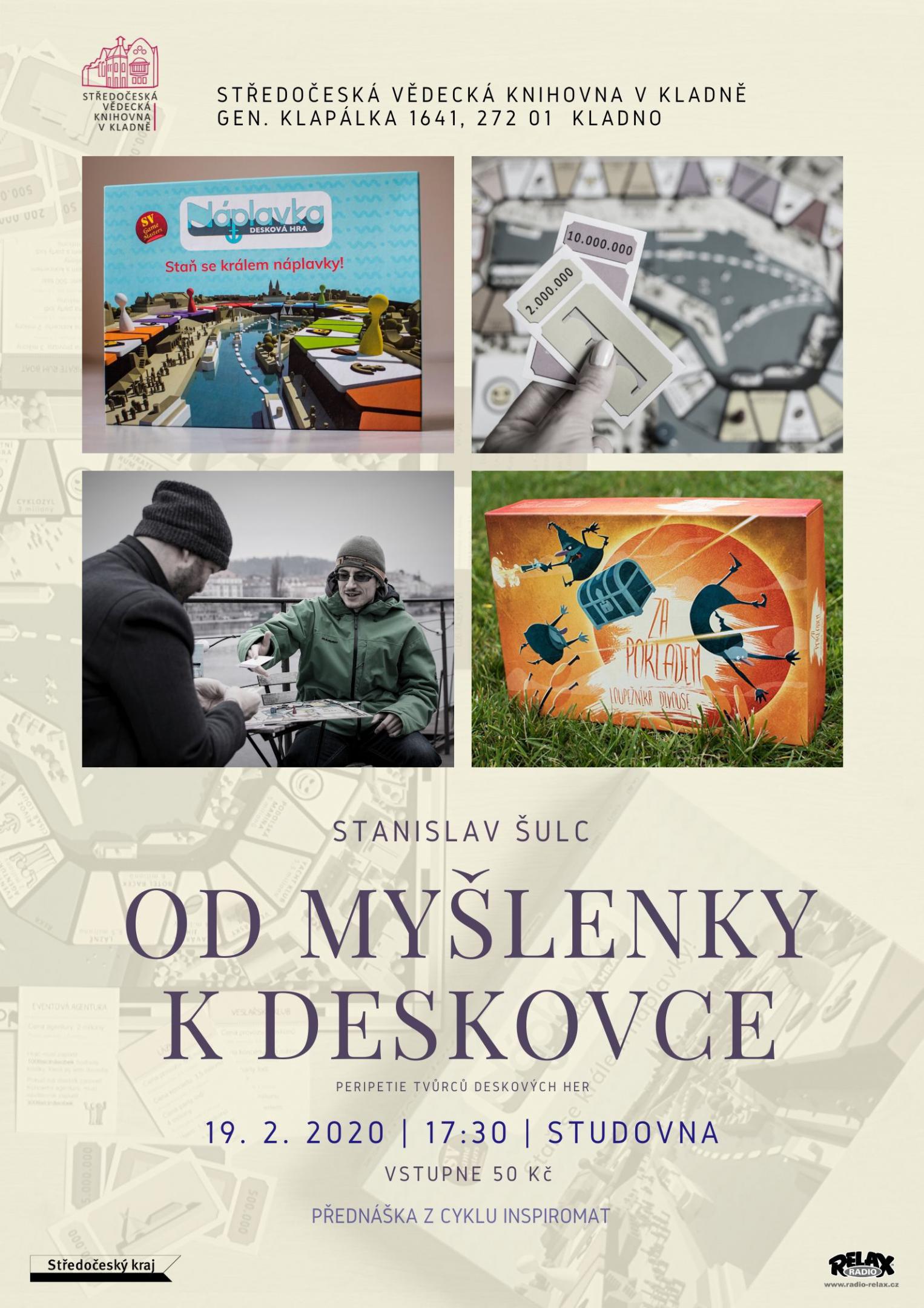 Fotogalerie Stanislav Šulc: Od myšlenky k deskovce - portrét