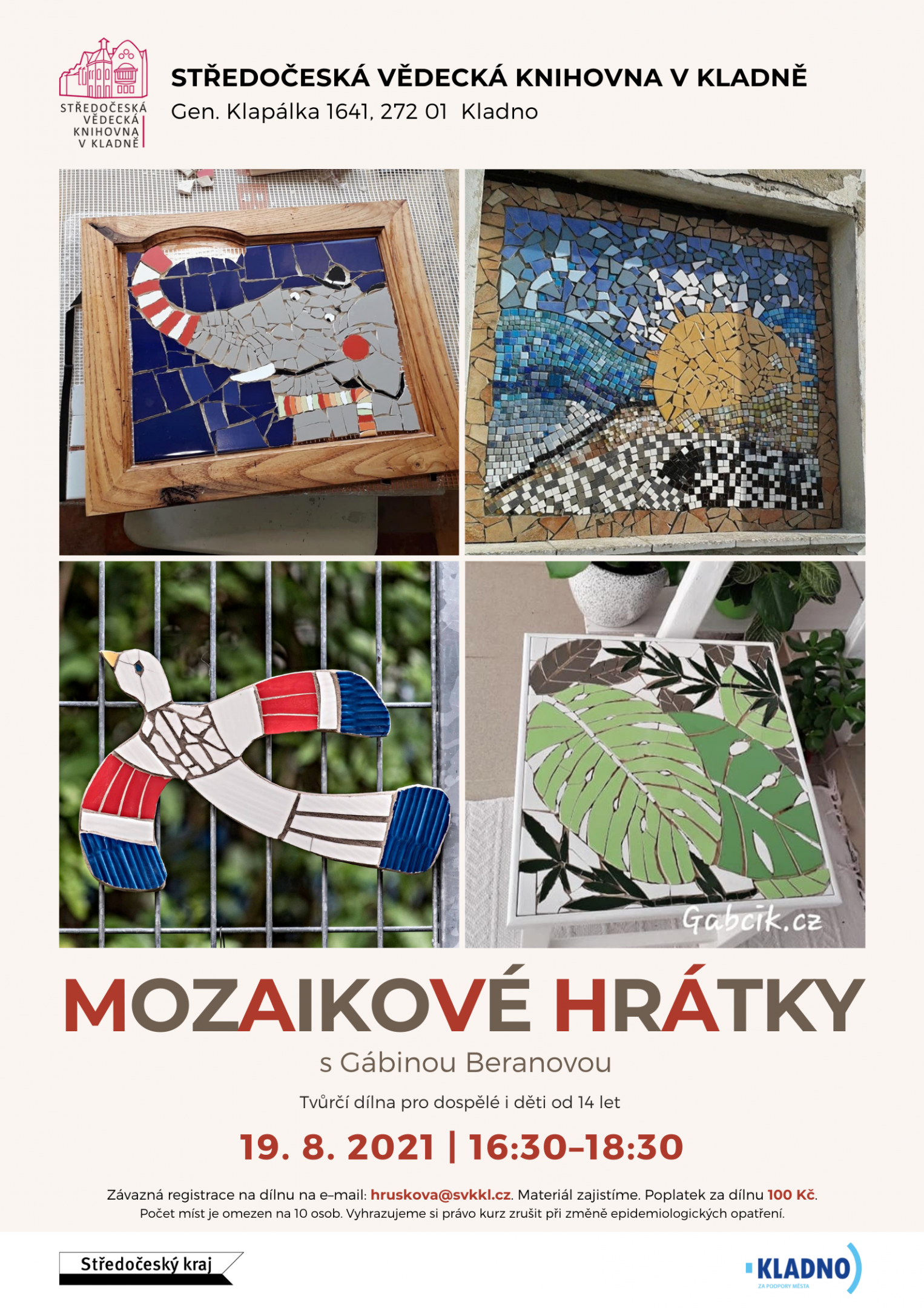 Fotogalerie Mozaikové hrátky s Gábinou Beranovou - portrét