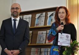 Zleva Mgr. Václav Švenda, Lenka Pokorová