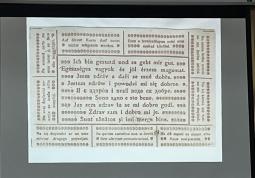 A tento lístek dal přednášce název. Předtištěný lístek z války, který mohli vojáci posílat domů.