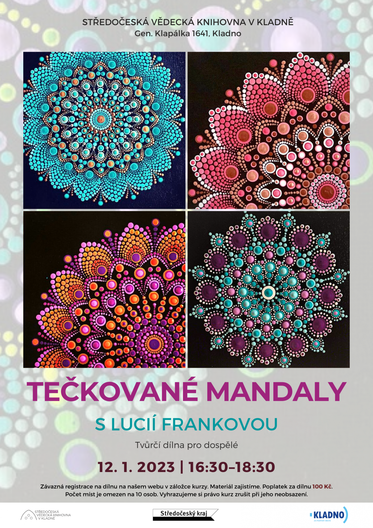 Fotogalerie Tečkované mandaly s Lucií Frankovou - portrét