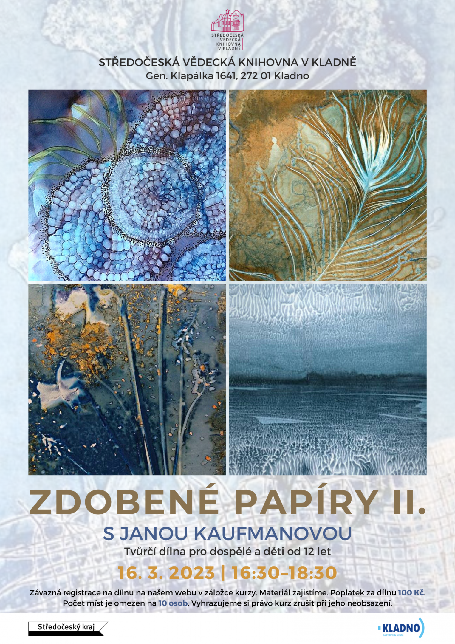 Fotogalerie Zdobené papíry s Janou Kaufmanovou II. - portrét