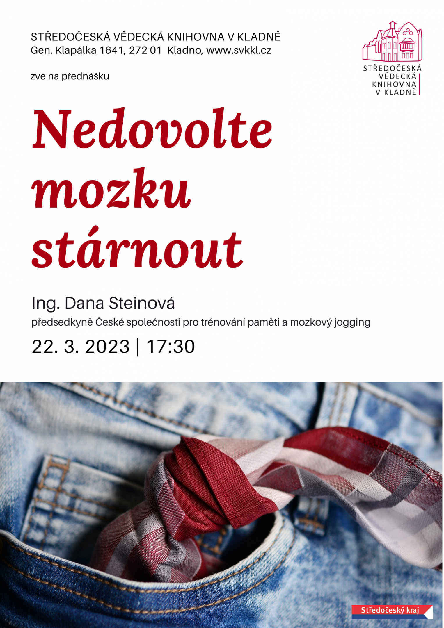 Fotogalerie Ing. Dana Steinová: Nedovolte mozku stárnout - portrét