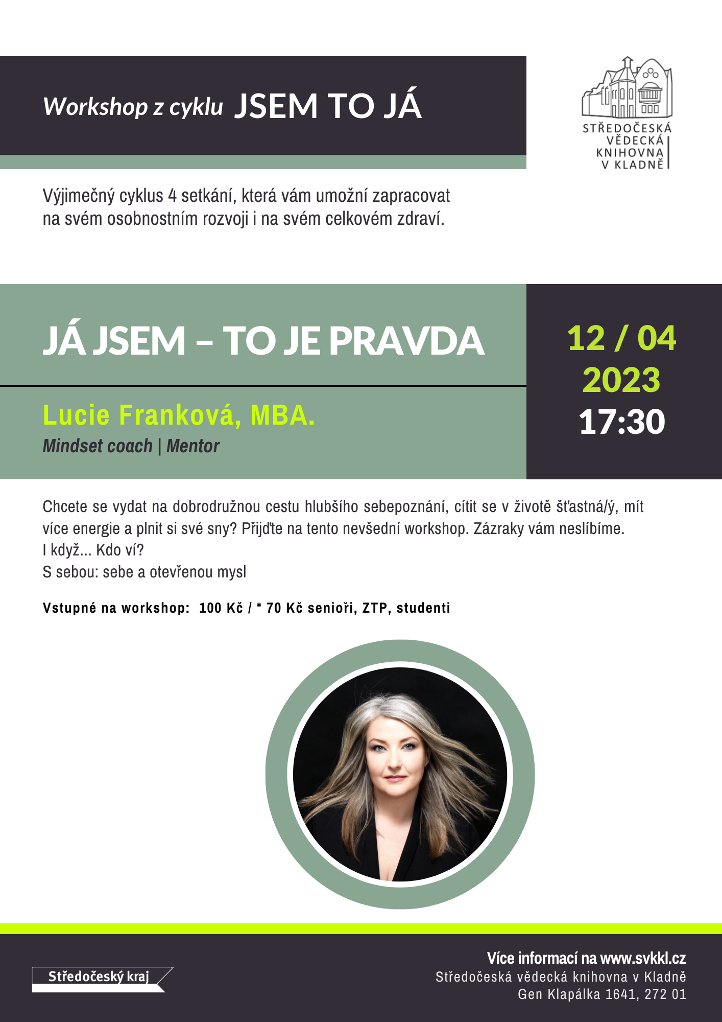 Fotogalerie Lucie Franková: Já jsem - to je pravda - portrét