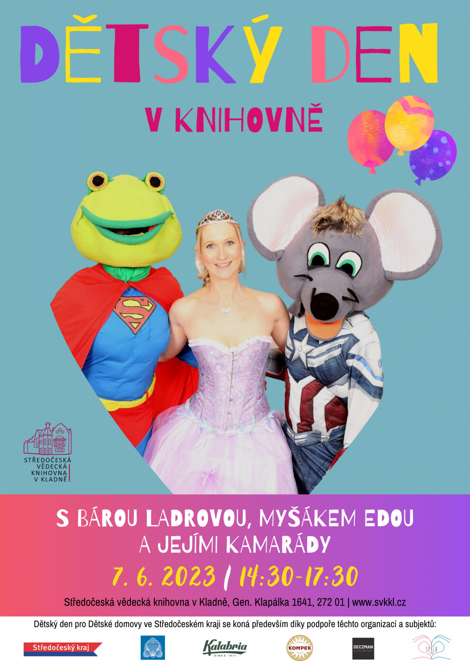 Fotogalerie Dětský den v knihovně 2023