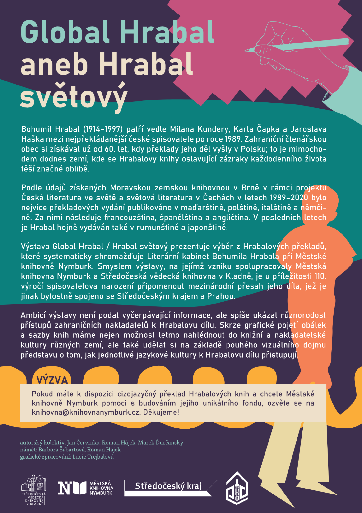 Fotogalerie VÝSTAVA | Global Hrabal - portrét