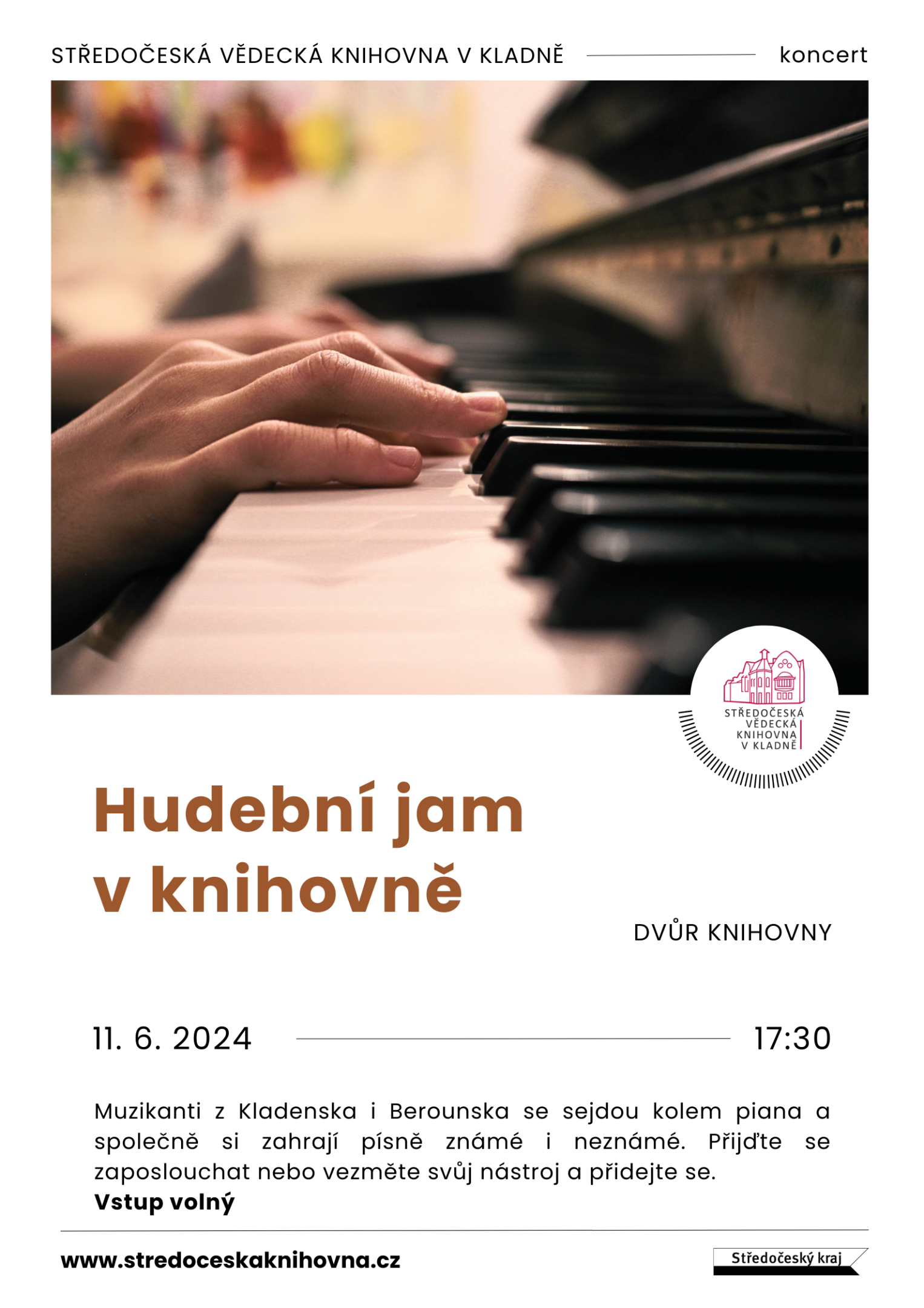 Fotogalerie Hudební jam v knihovně