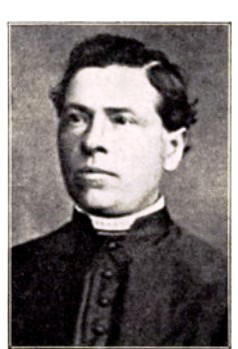 Páter Josef Baar, strýc J. Š. Baara (kolem roku 1880), ještě jako katecheta měšťanských škol v Písku