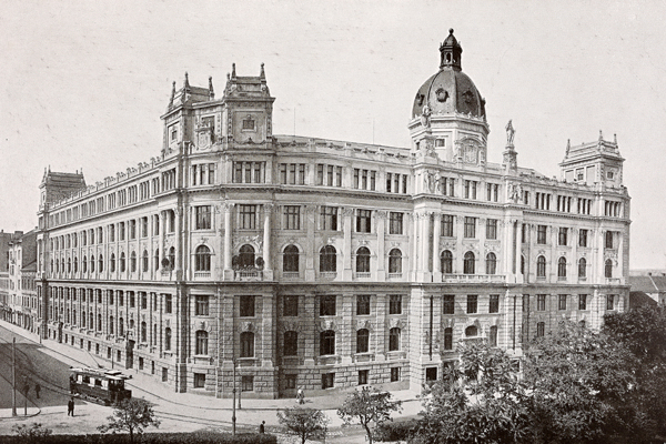 V budově Zemského domu II působila knihovna v letech 1907–1935