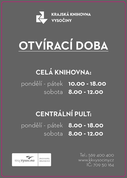 Ukázka informační vývěsky