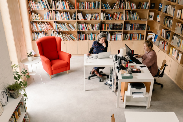 Po prestehování do nové knihovny na jare 2021 (Foto: Dagmar Plotená)