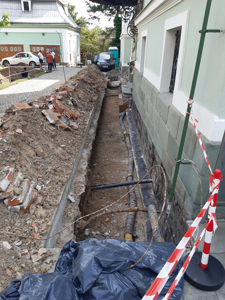 Sanační práce – exteriér