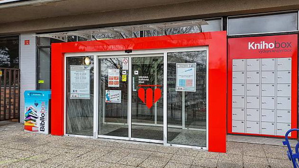 Knihobox – novinka z Městské knihovny Most (Foto: archiv MěK Most)