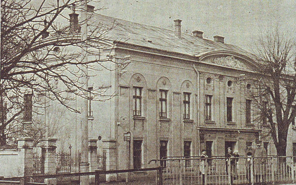 Sídlo současné Městské knihovny Šternberk v letech 1893–1913 v ulici Krátká (Foto: archiv MěK Šternberk)