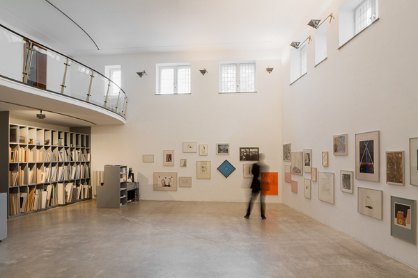 Výstavní prostory artotéky v Kolíně nad Rýnem (Foto: Tilman Peschel)