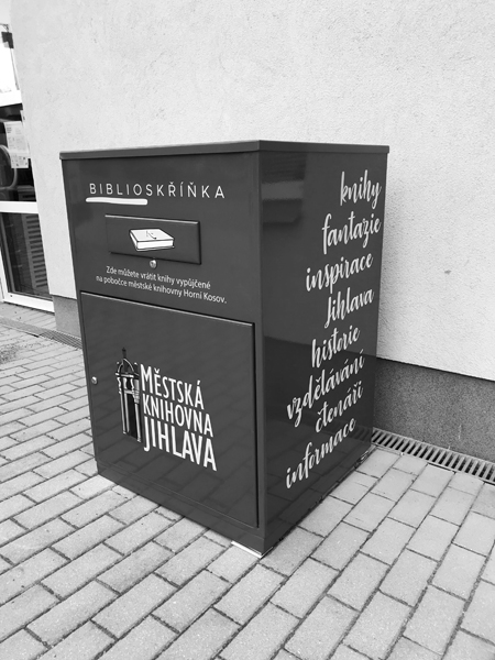 Bibliobox pobočky Horní Kosov