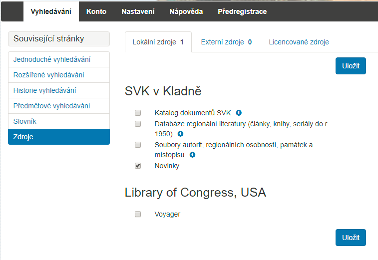 Online katalog SVK