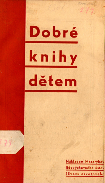 Publikace z let 1933, resp. 1936, pro výběr kvalitních knižních titulů do fondů veřejných knihoven (Obr.: archiv autora)