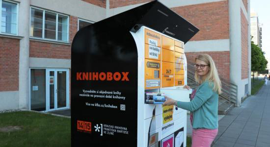 Autorka u knihoboxu KK Fr. Bartoše ve Zlíně