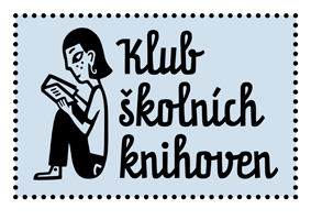 Logo Klubu školních knihoven (Autorka: výtvarnice Magdalena Rutová)