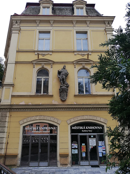 Současné sídlo Městské knihovny Karlovy Vary (Foto: archiv MěK KV)